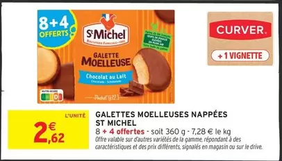 St michel - Galettes Moelleuses Nappées offre à 2,62€ sur Intermarché