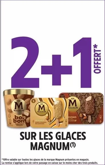 Magnum - Sur Les Glaces offre sur Intermarché
