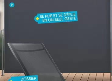 Paravent Retractrable Double offre à 114,99€ sur Shopix
