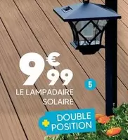 Le Lampadaire Solaire offre à 9,99€ sur Shopix