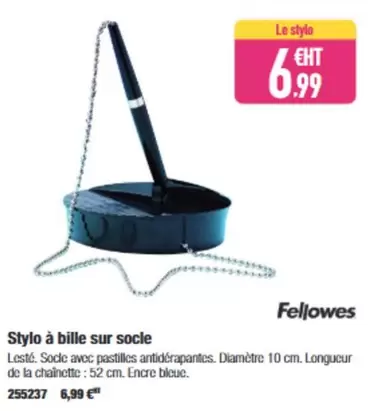 Fellowes - Stylo À Bille Sur Socle offre à 6,99€ sur Calipage