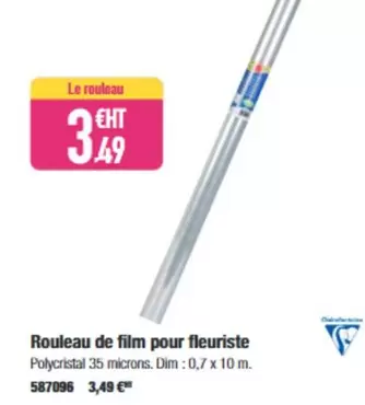 Rouleau De Film Pour Fleuriste offre à 3,49€ sur Calipage