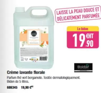 Boldair - Crème Lavante Florale offre à 19,9€ sur Calipage
