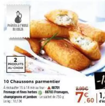 Chaussons Parmentier offre à 7,6€ sur Maison Thiriet