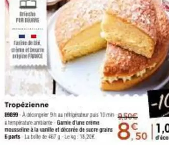 Tropézienne offre à 8,5€ sur Maison Thiriet