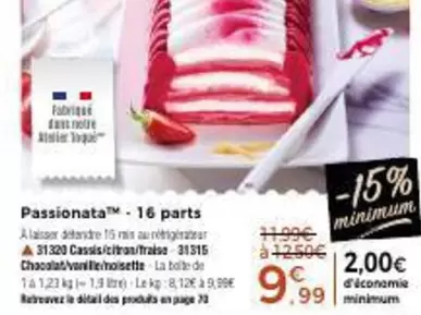 Passionata offre à 9,99€ sur Maison Thiriet
