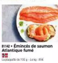 Émincés De Saumon Atlantique Fumé offre sur Maison Thiriet