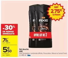Axe - Gel Douche offre à 5,5€ sur Carrefour Contact
