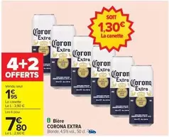 Corona - Bière offre à 1,95€ sur Carrefour Contact
