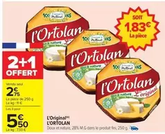 L'Ortolan offre à 2,75€ sur Carrefour Contact