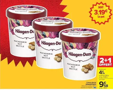 Signal - Coren Glaces offre à 4,79€ sur Carrefour Contact
