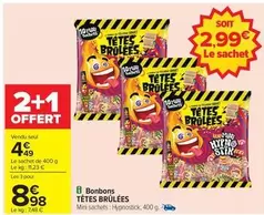 Bonbons offre à 4,49€ sur Carrefour Contact
