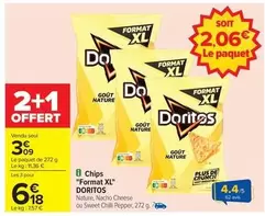 Doritos - Chips "format Xl" offre à 3,09€ sur Carrefour Contact