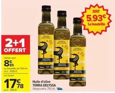 Terra Delyssa - Huile D'olive offre à 8,89€ sur Carrefour Contact