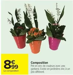 Composition offre à 8,99€ sur Carrefour Contact