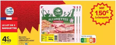 Carrefour - Allumettes offre à 4,49€ sur Carrefour City
