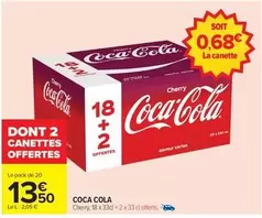 Coca - Original offre à 13,5€ sur Carrefour City