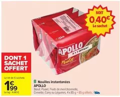 Apollo - Nouilles Instantanées offre à 1,99€ sur Carrefour City