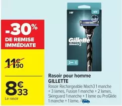 Gillette - Rasoir Pour Homme offre à 8,33€ sur Carrefour City