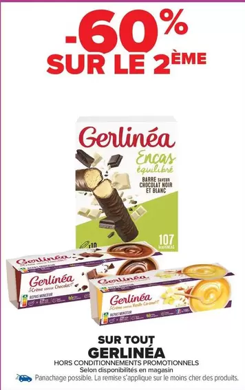 Gerlinéa - Sur Tout offre sur Carrefour Market