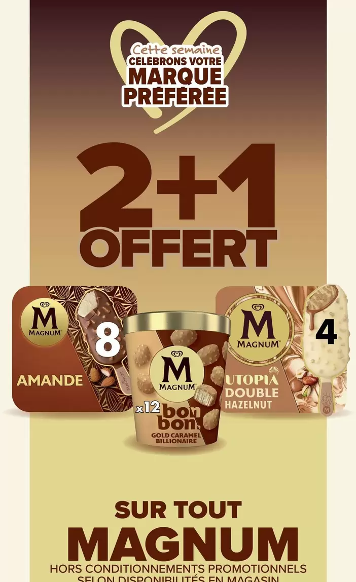 Magnum - Sur Tout offre sur Carrefour Market