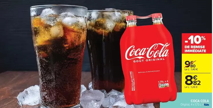Coca - Original offre à 8,82€ sur Carrefour Market