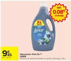 Lenor - Adoucissant offre à 9,45€ sur Carrefour Market