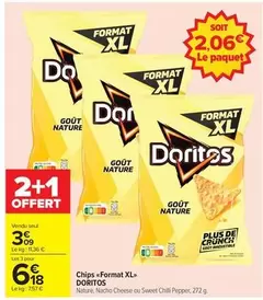 Chips «Format Xl» offre à 3,09€ sur Carrefour Market