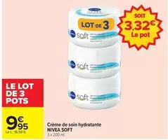 Nivea - Crème De Soin Hydratante offre à 9,95€ sur Carrefour Market