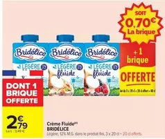 Bridélice - Crème Fluide offre à 2,79€ sur Carrefour Market