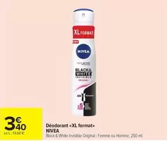 Nivea - Déodorant Xl Format offre à 3,4€ sur Carrefour Market