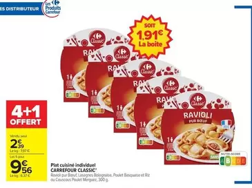Carrefour - Classic Plat Cuisiné Individuat offre à 2,39€ sur Carrefour Market