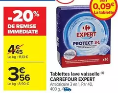 Carrefour - Tablettes Lave Vaisselle offre à 3,56€ sur Carrefour Market