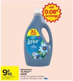 Lenor - Adoucissant offre à 9,45€ sur Carrefour Drive
