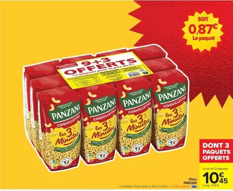 Panzani -  - offre à 10,45€ sur Carrefour Drive