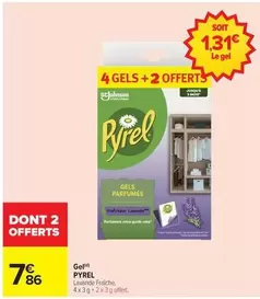 Gel offre à 7,86€ sur Carrefour Drive