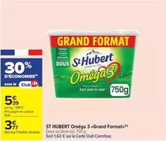 St hubert - Omega 3 offre à 5,39€ sur Carrefour Drive