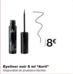 Avril - Eyeliner Noir  offre à 8€ sur Monop'
