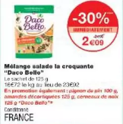 Daco Bello - Mélange Salade La Croquante offre à 2,09€ sur Monop'