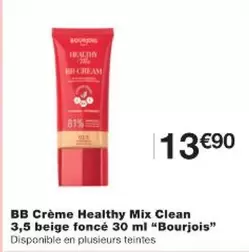 Bourjois - Bb Crème Healthy Mix Clean offre à 13,9€ sur Monop'