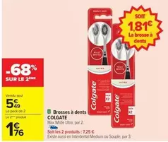 Colgate - Brosses À Dents offre à 5,49€ sur Carrefour Express