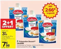 Galbani - Préparation Dessert offre à 3,99€ sur Carrefour Express