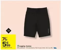 Tex - Legging Femme offre à 5,99€ sur Carrefour Express