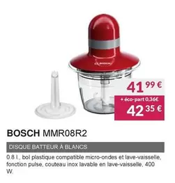 Bosch - MMR08R2 offre à 41,99€ sur Copra