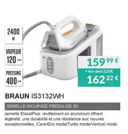 Braun - IS3132WH  offre à 159,99€ sur Copra