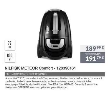 Nilfisk - Meteor Comfort-128390162 offre à 189,99€ sur Copra