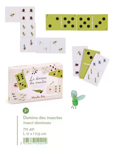 Moulin Roty - Domino Des Insectes offre sur Moulin Roty