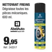 Nettoyant Freins offre à 9,95€ sur Autobacs
