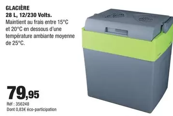 Glacière  offre à 79,95€ sur Autobacs