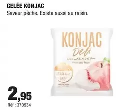 Gelée Konjac offre à 2,95€ sur Autobacs
